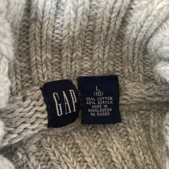 GAP Colorblock Turtleneck Sweater - Picture 10 of 11